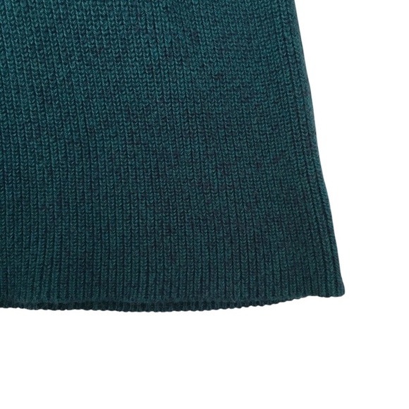Elliott Lauren Teal Split Cowl Neck Sweater - Picture 5 of 5